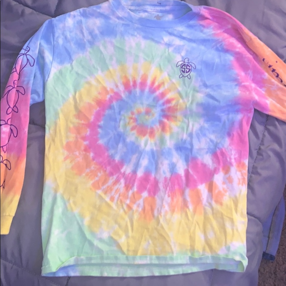 simply southern tie dye shirt